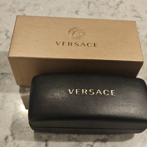 Versace Black Sunglasses Case